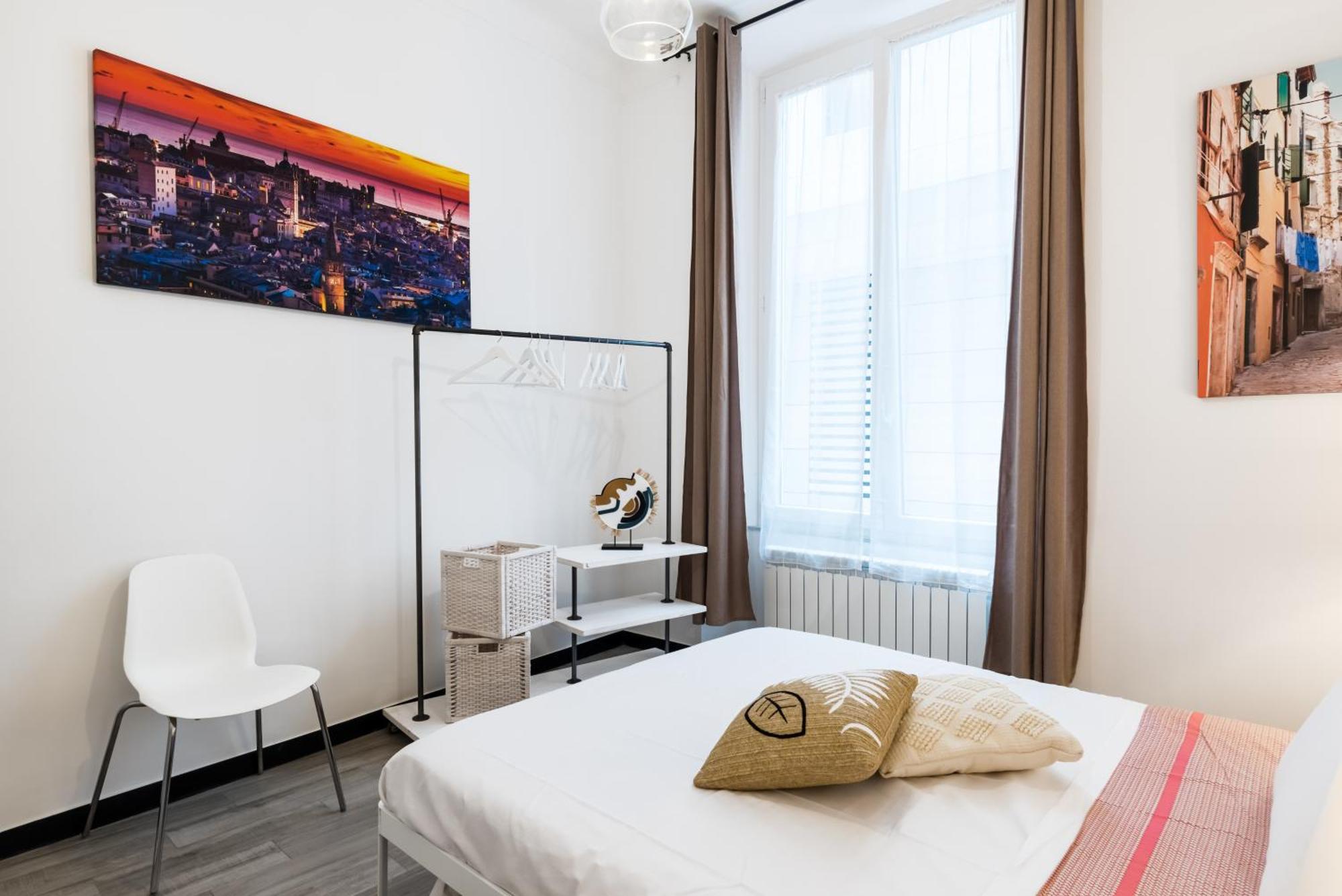 Acquario 5 Minuti, 1Br , Free A-C, Wifi & Netflix "City Center" By Tilo جنوة المظهر الخارجي الصورة